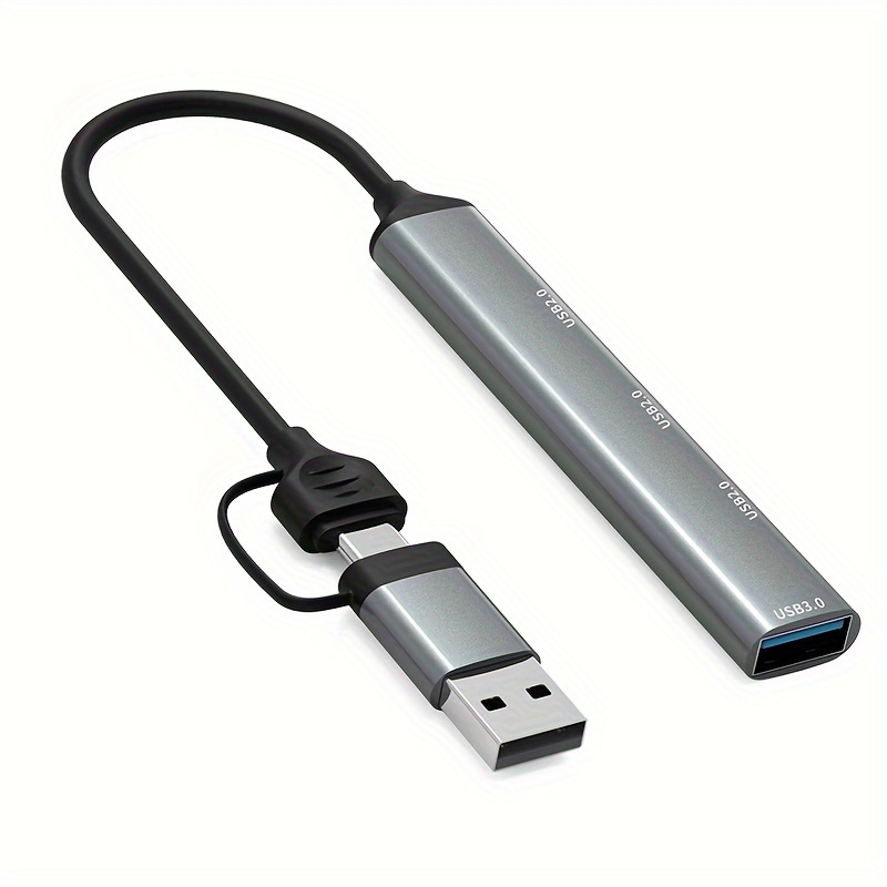 Adaptador plug USB C a jack USB 3.0