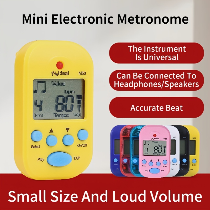 Acheter Mini métronome mécanique portable métronome universel 11