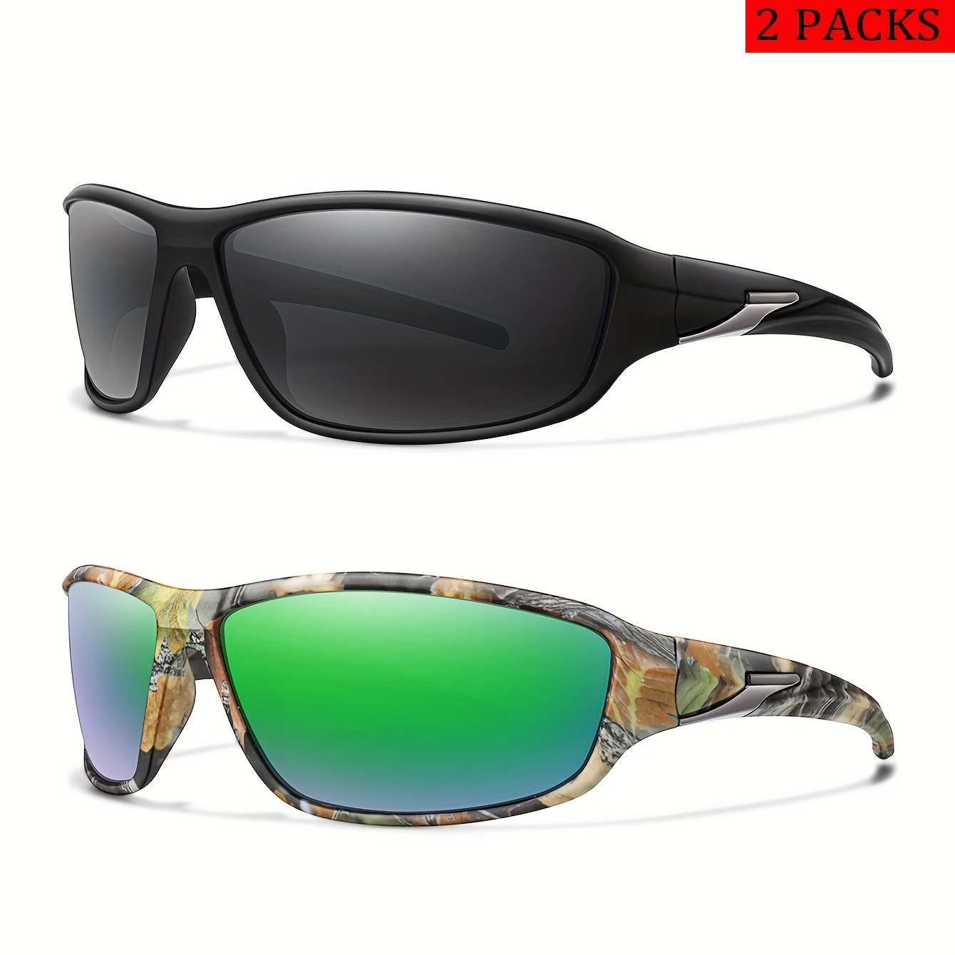Camouflage Polarized Cycling Sunglasses Outdoor Sports - Temu Canada