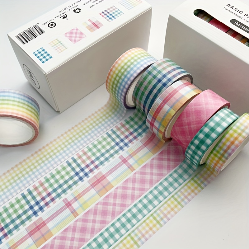 Tape - Fashion Versatile Texture Pattern Washi Tape Set