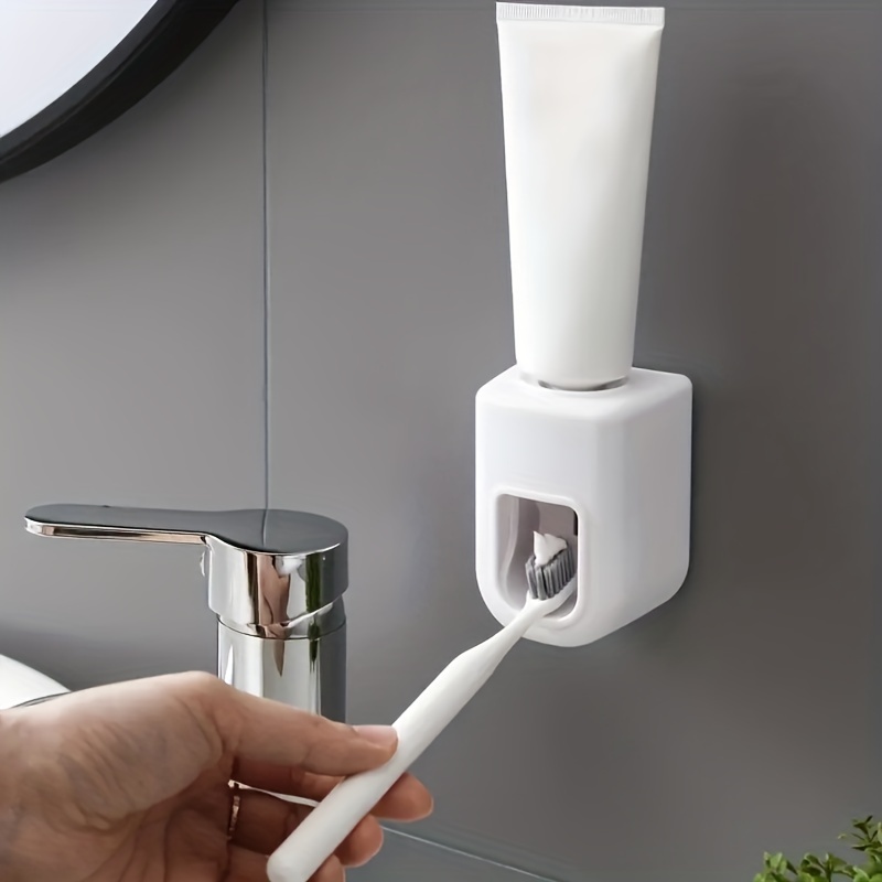Automatic Toothpaste Squeezer Holder Dispenser Wall Mounted Bathroom