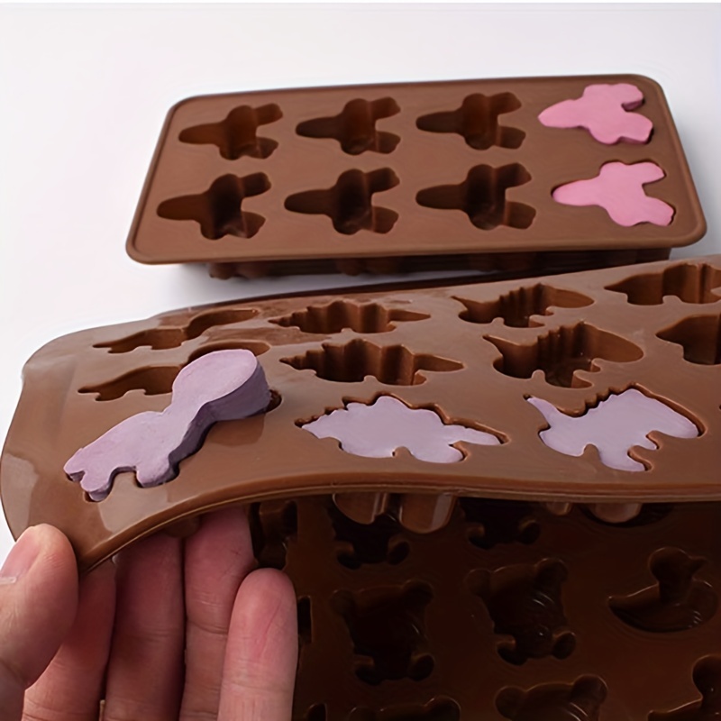 Big Dinosaur Ice Mold Silicone Tray Chocolate Ice Cube Jelly Fun