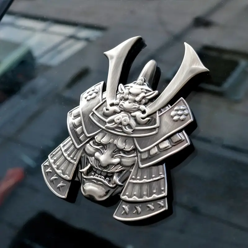 Hannya Samurai Auto Emblem Japan Aufkleber 3d Metall - Temu Austria