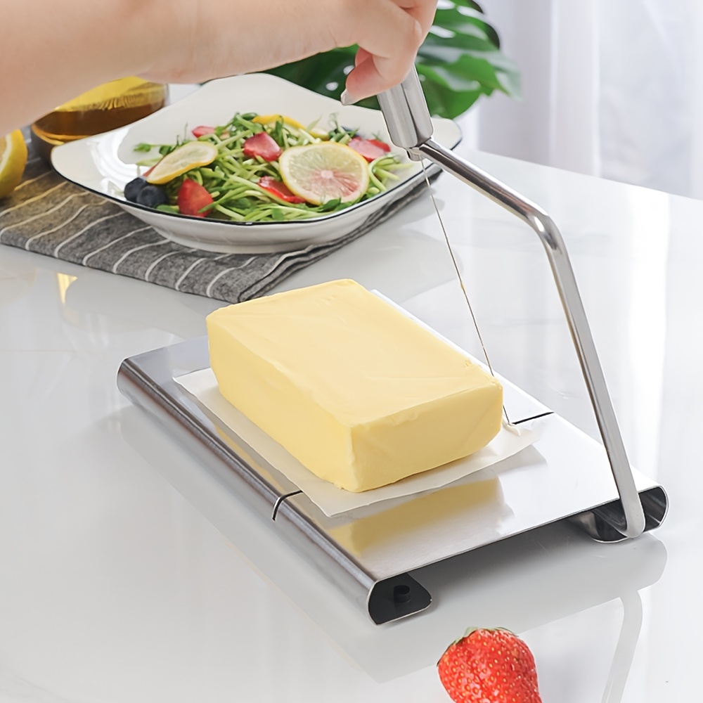 Cheese Cutter Slicing Tool Stainless Steel Cheese Slicer Multi