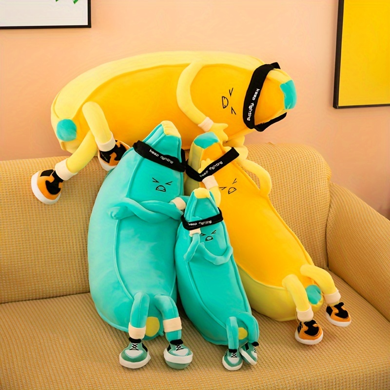 Keep Fighting Banana Plush Toy