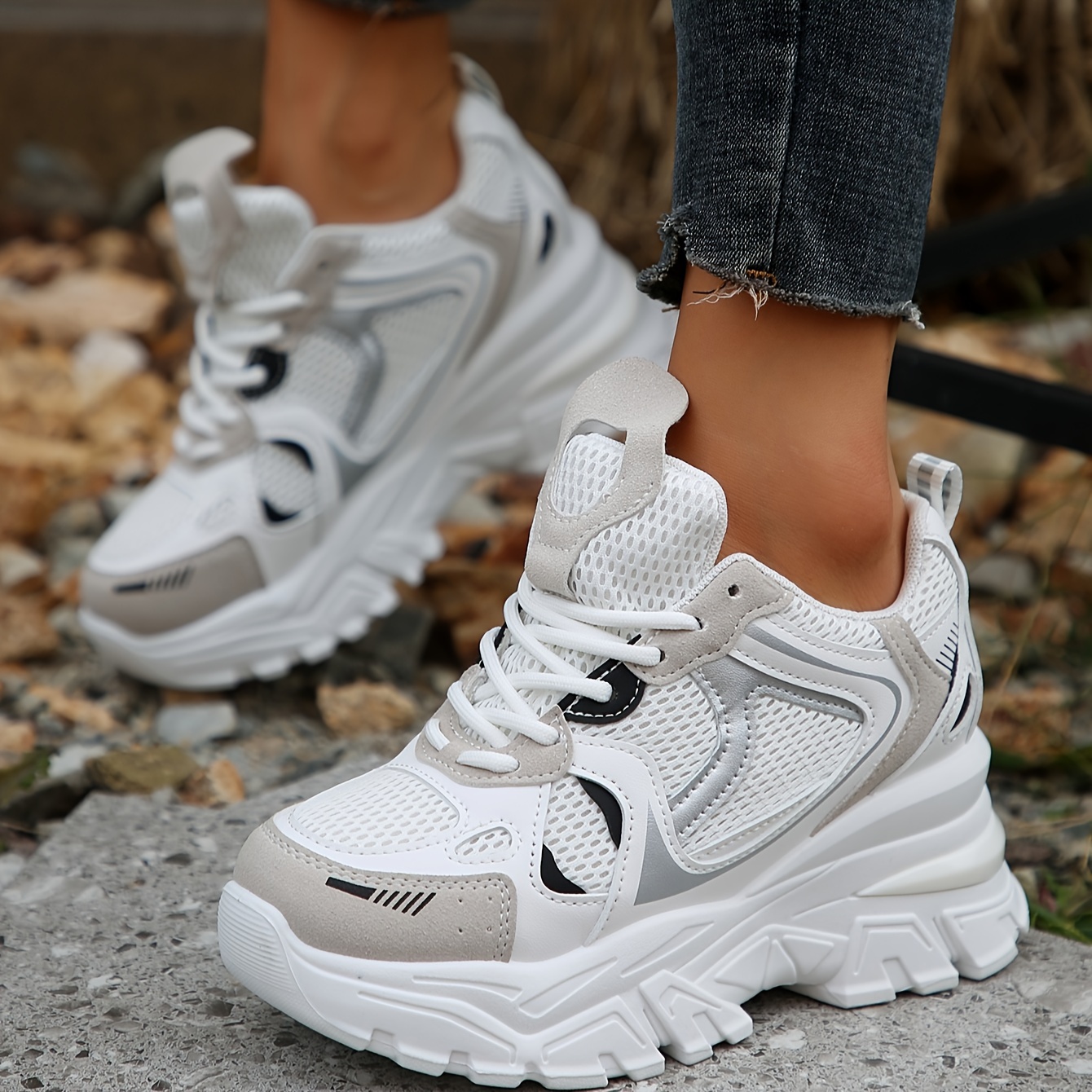 Best womens hot sale chunky trainers