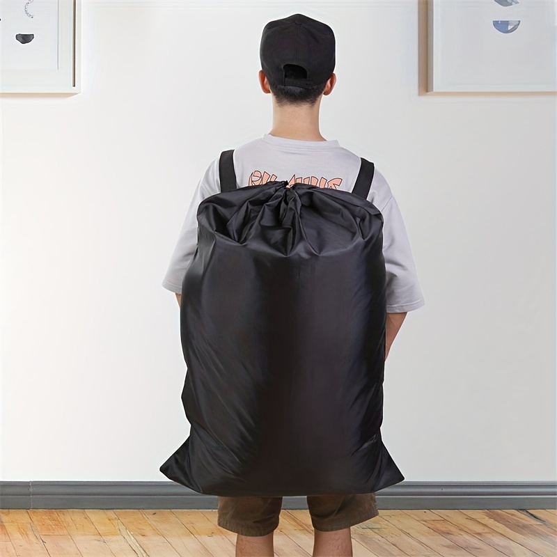 Large Capacity Laundry Bag Portable Dirty Clothes Storage - Temu