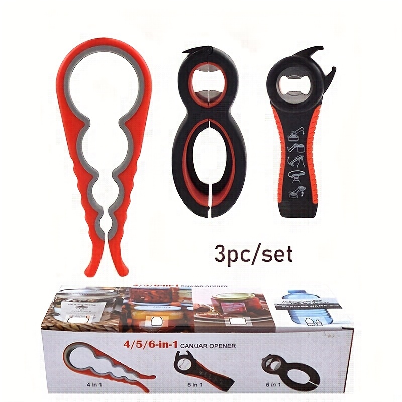 1pc, Bottle And Cap Opener Combo, Twist-off Bottle Opener