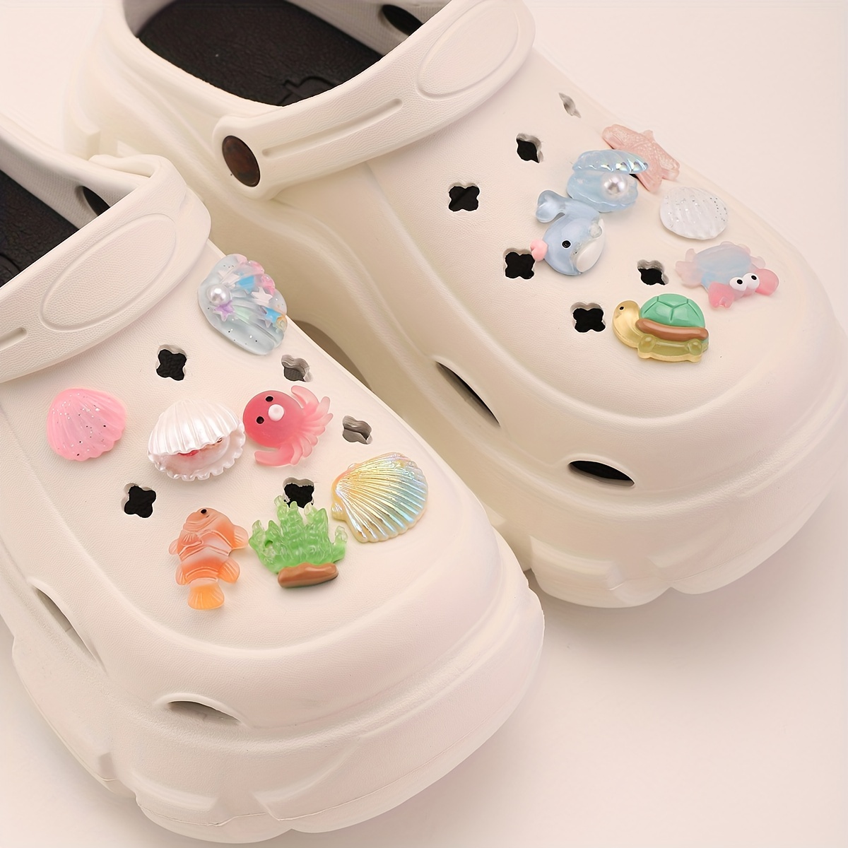 Cute Various Fish Popular Cartoon Shoe Charms Diy - Temu