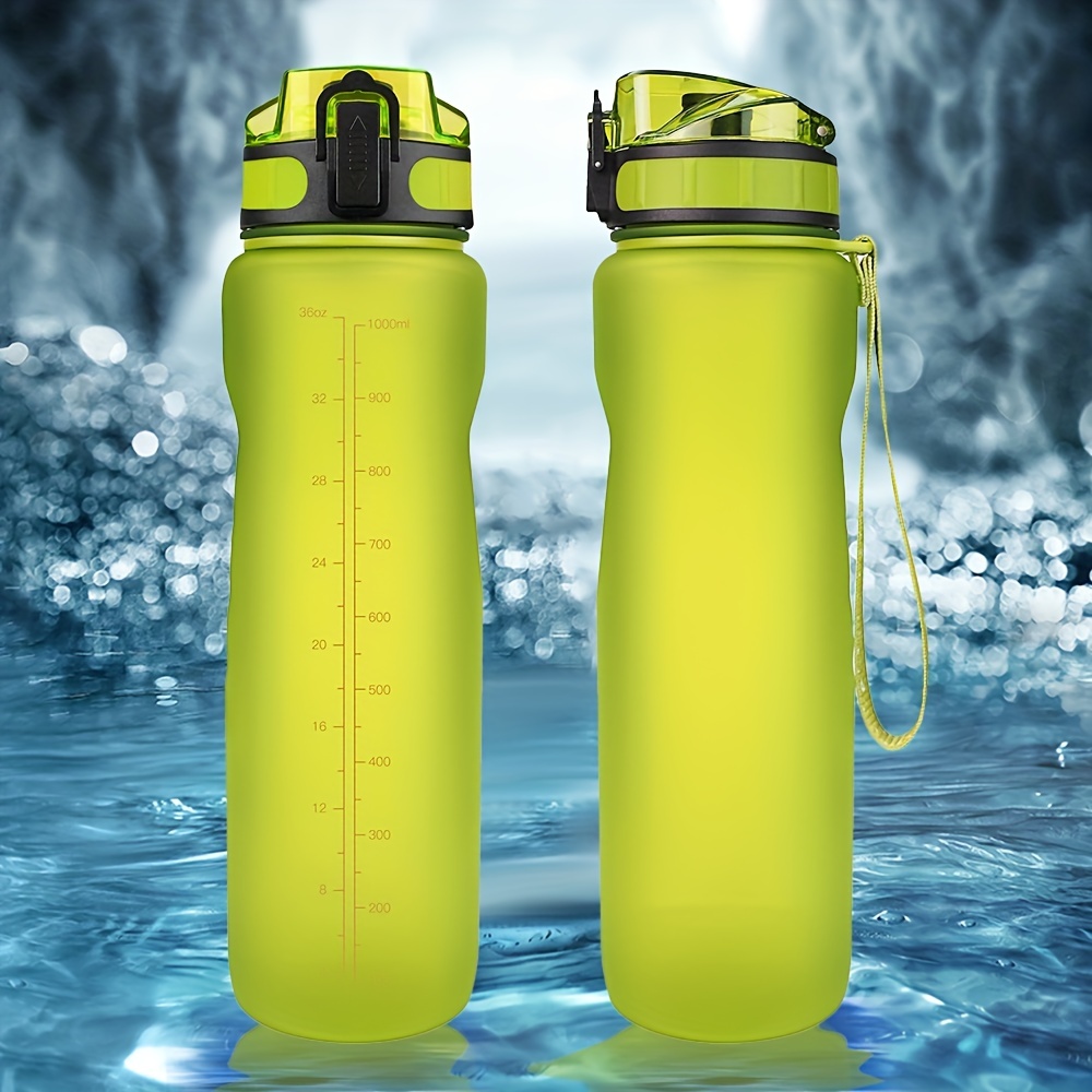 Tritan Plastic Water Bottle With Straw Leak Proof Reusable - Temu