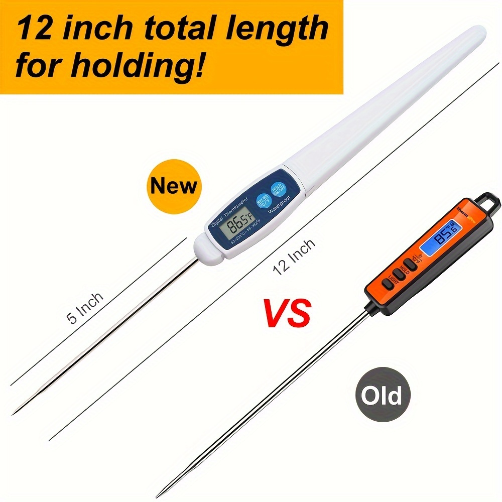 Meat Thermometers, Pocket-shaped Digital Meat Thermometer, Instant