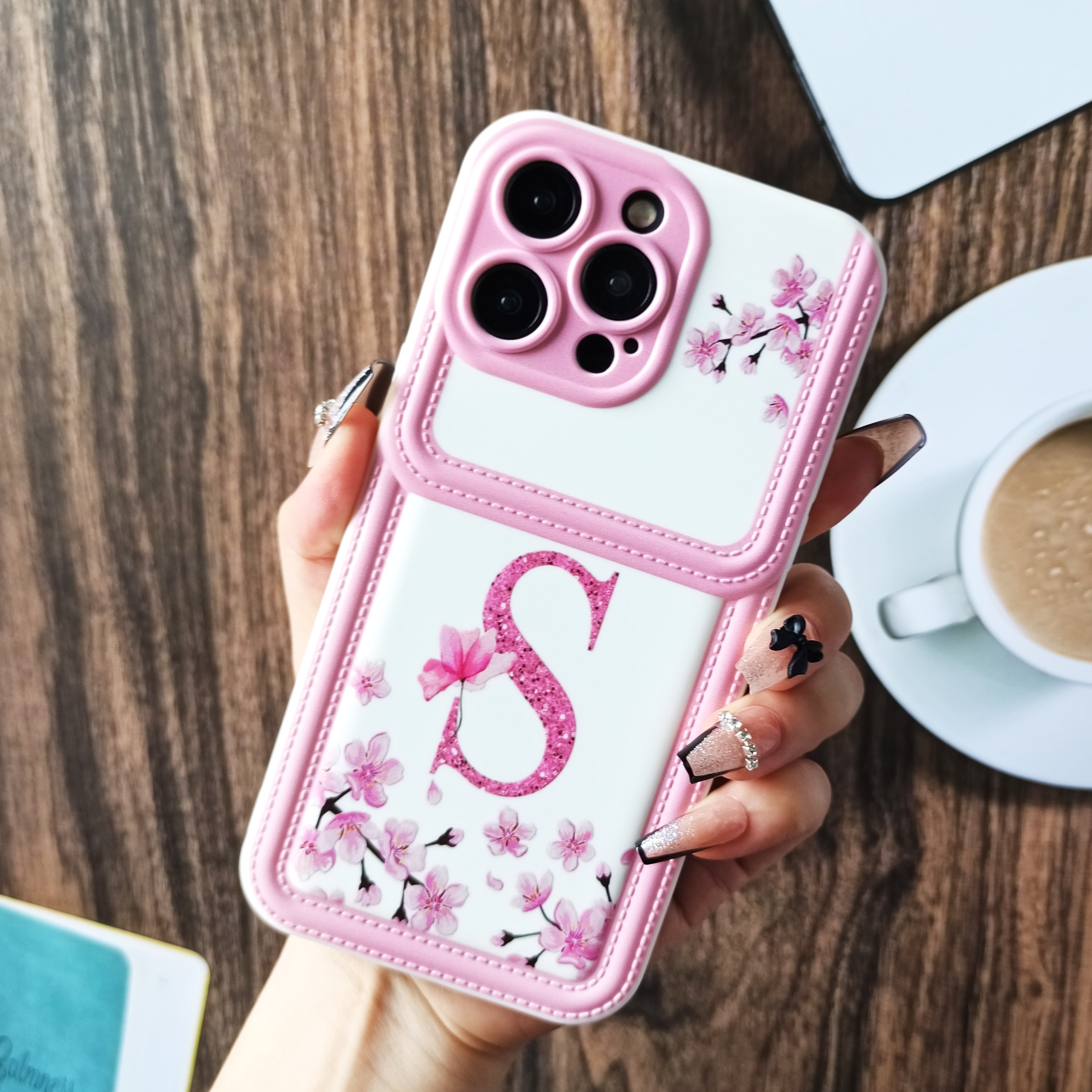 Iphone 12 Pro Case Letter, Iphone 13 Cases Pink Phone