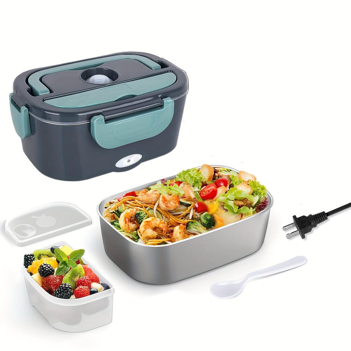 Electric Heating Lunch Box (car + Home) Dual use Lunch Box - Temu