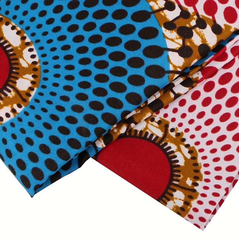  Telas africanas 100% de algodón con impresión de cera de 6  yardas, compatibles con impresiones de cera Grand Print, material Ankara  para costura, tela de cera africana para vestido de novia 