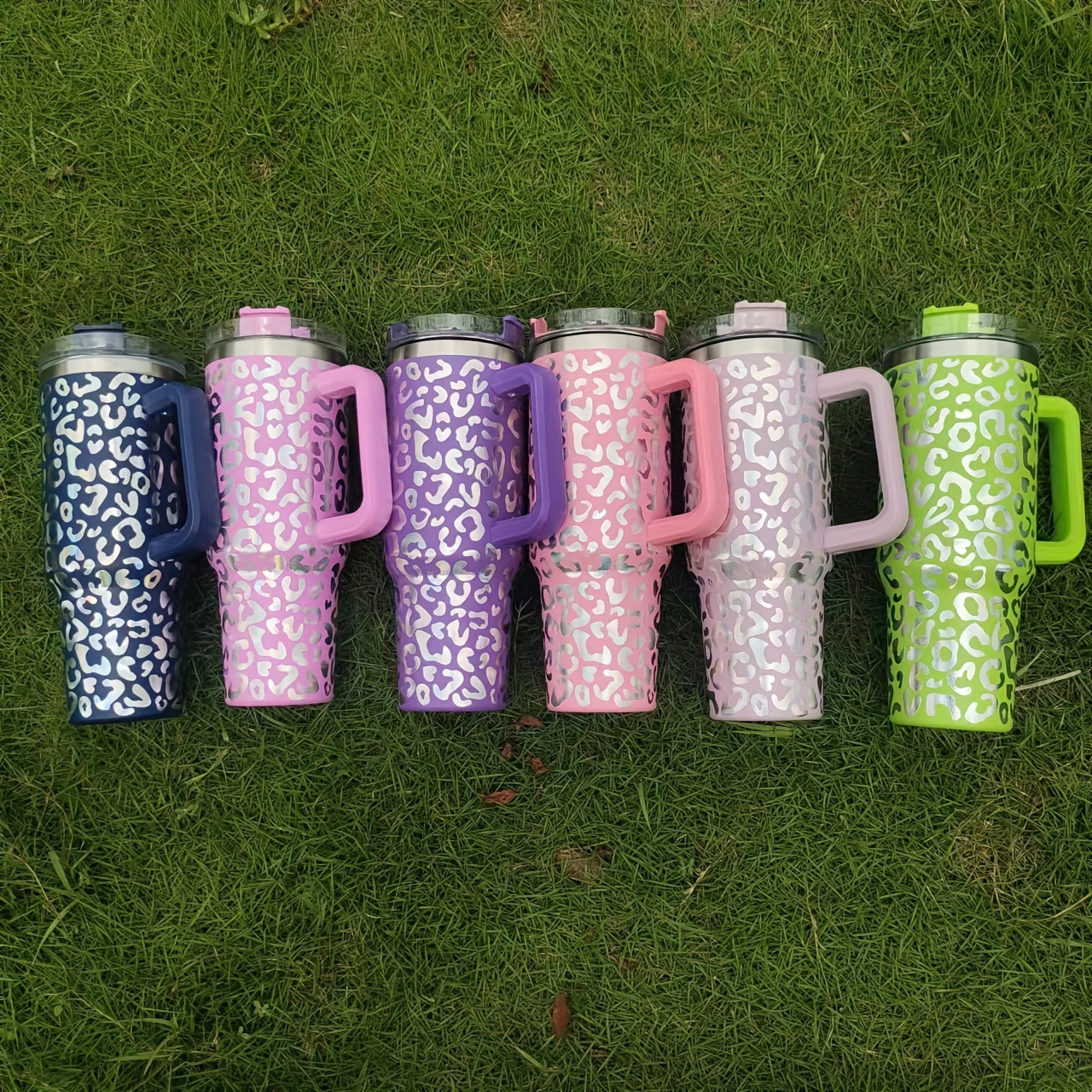 Leopard printed Portable Stainless Steel Water Bottle - Temu