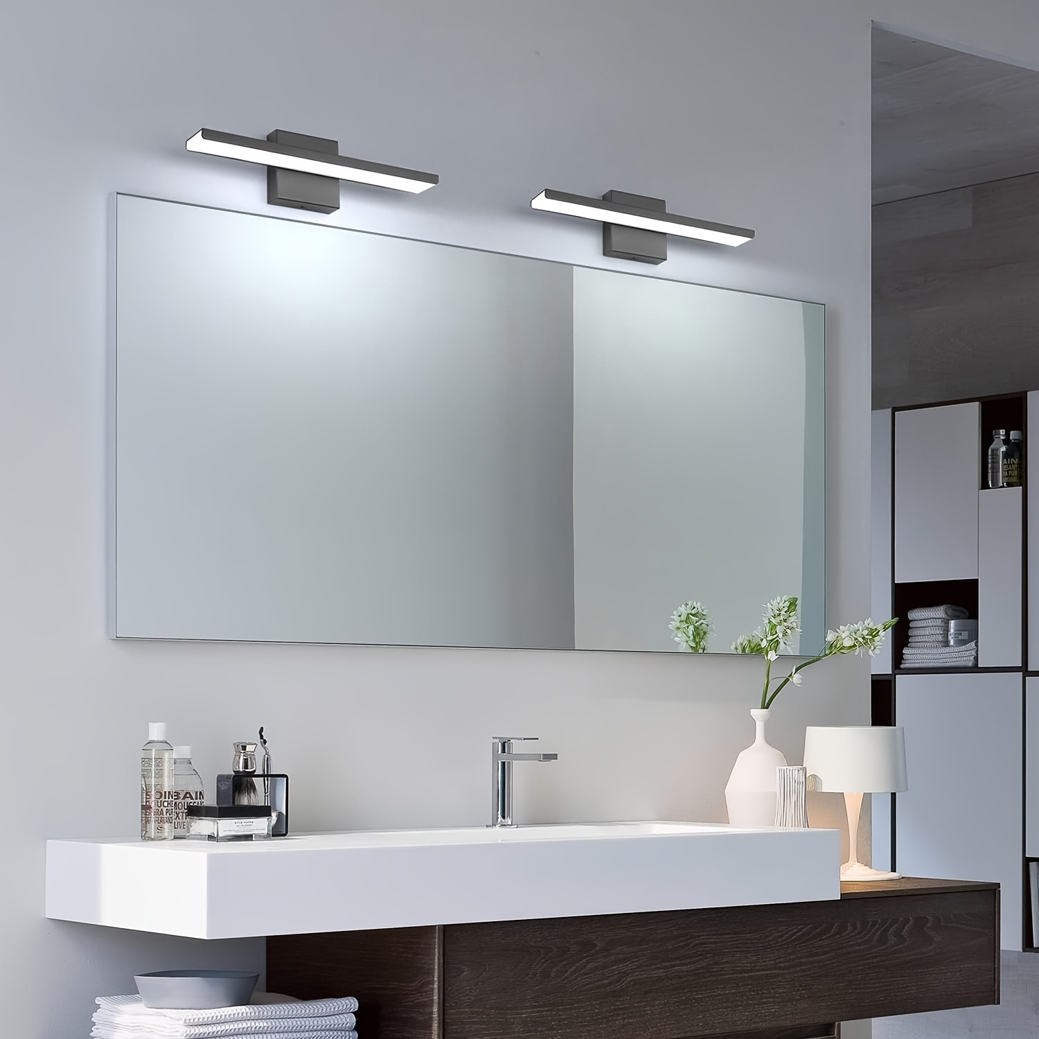 3cct Modern Bathroom Vanity Light Led Bathroom Lights Over - Temu