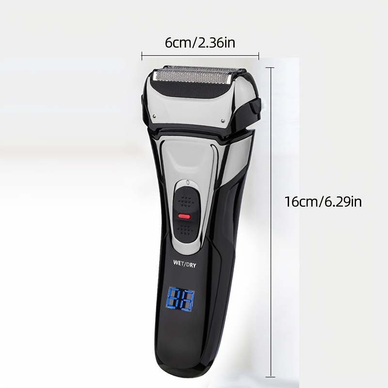 Electric Razor for Men Washable USB Rechargeable Cordless Foil