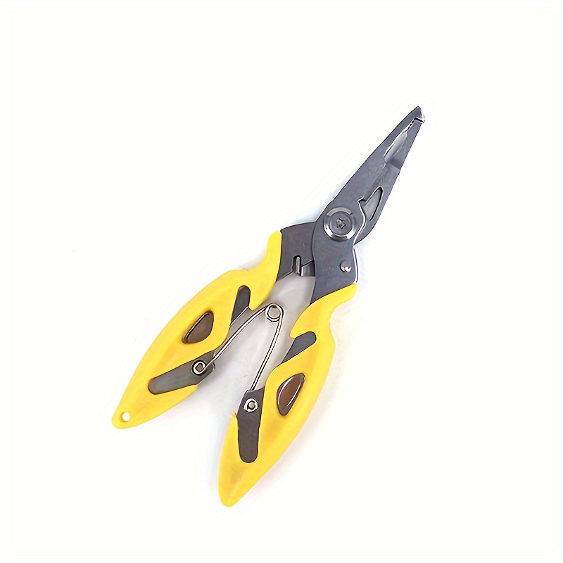 Ultimate Fishing Tool: Multifunctional Plier Scissor with Braid Line  Cutter, Hook Remover, and Lure Cutter - Essential Tackle for Anglers