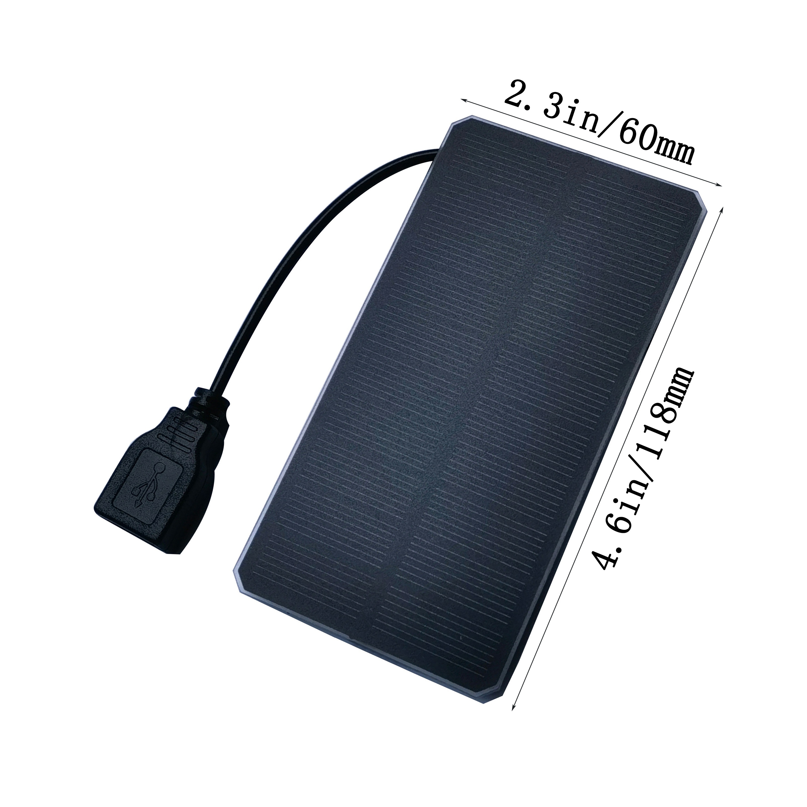 5W 5V Mini Panneau Solaire Chargeur Solaire USB Pour Téléphone