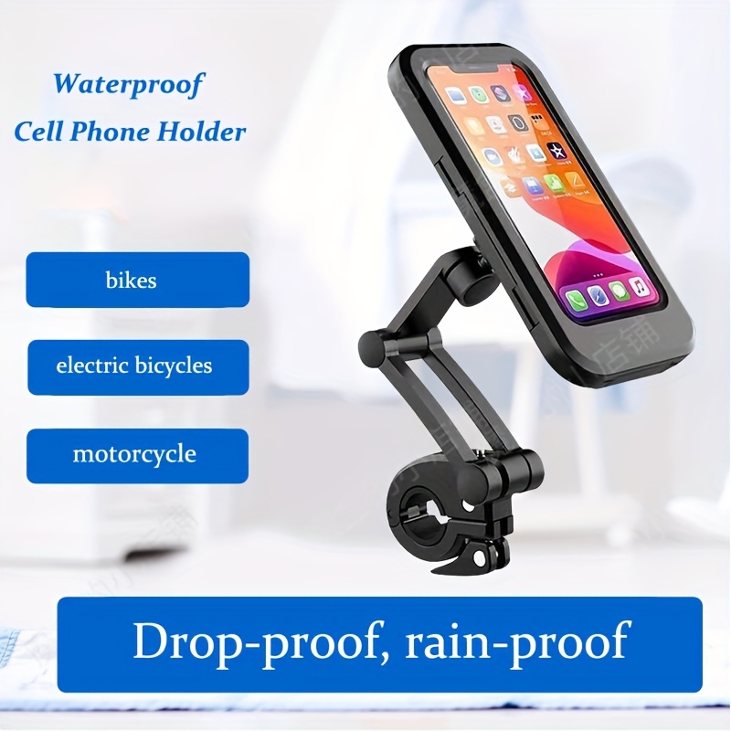 Handy Halterung Halter Smartphone Motorrad Wasserdicht 360