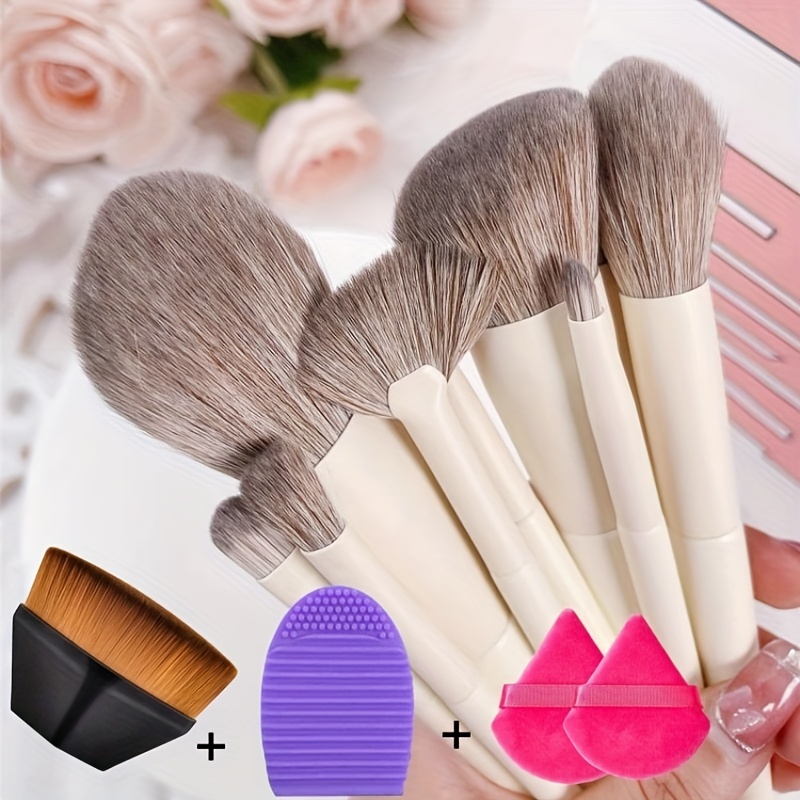 Makeup Brush Cleaners Concealer Makeup Brush Makeup Brush - Temu