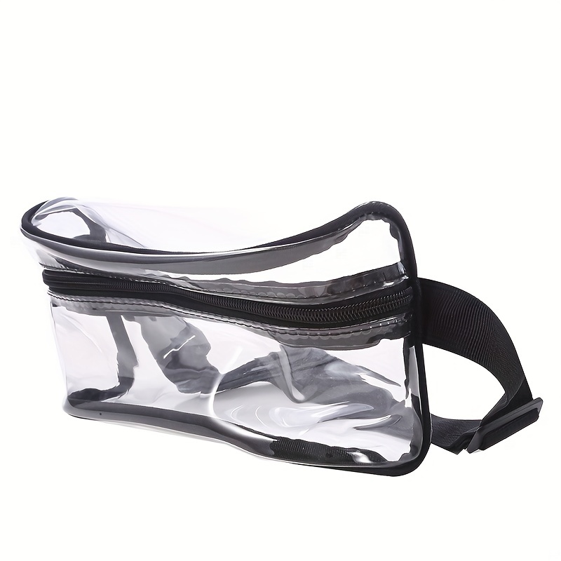 Sac De Taille Étanche Transparent, Sac Banane En PVC Transparent