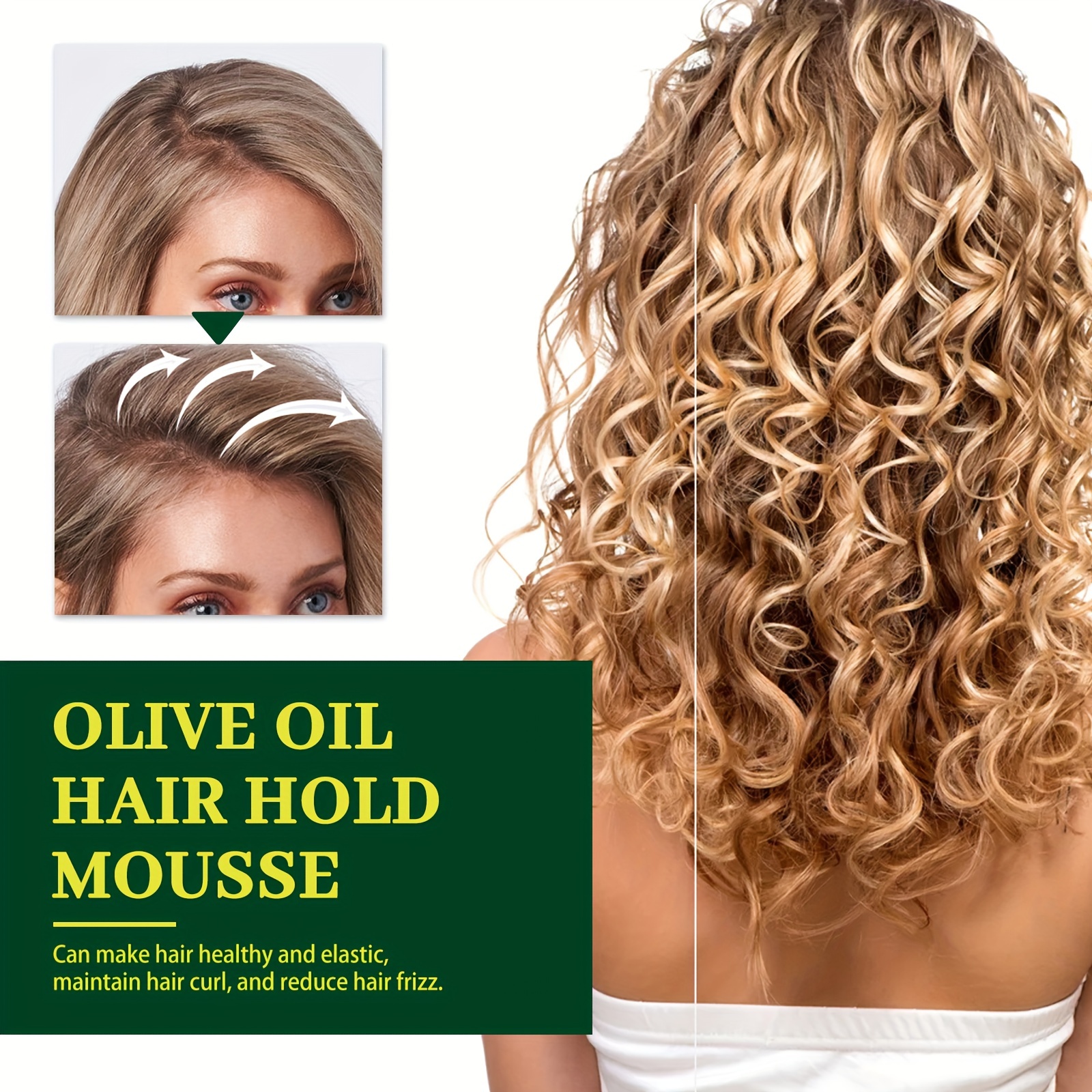 Wig styling outlet mousse