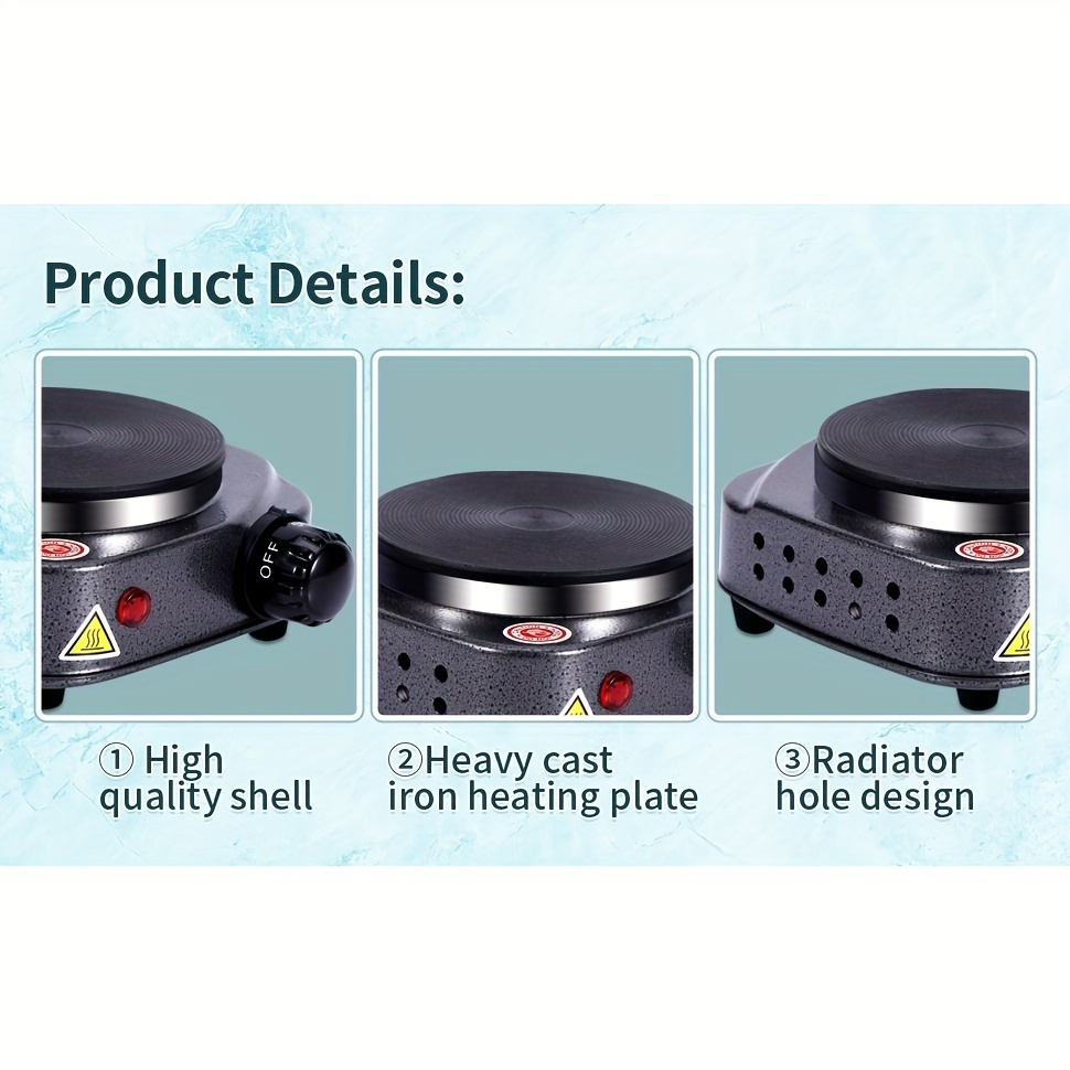Multifunctional Electric Heating Plate for Melting Wax,Candle Making and  More G0S0 