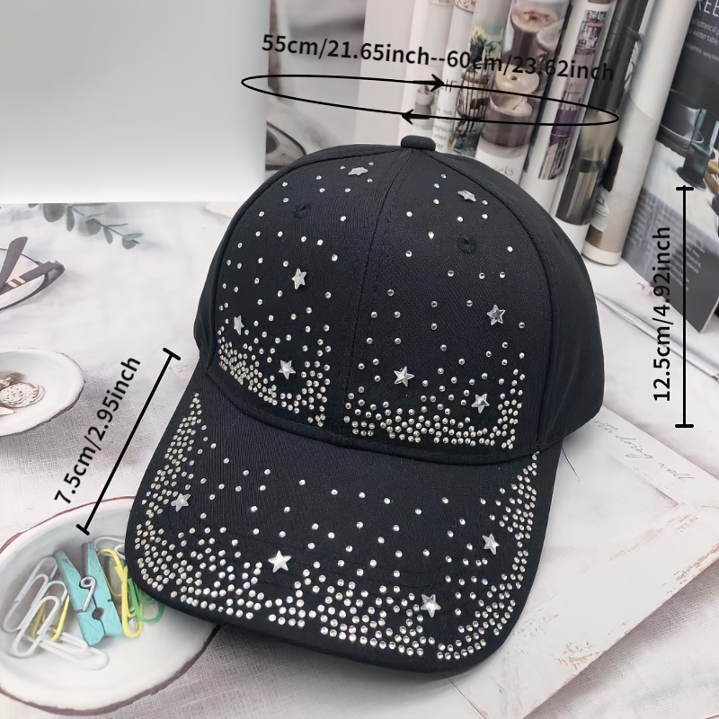 Jeweled 2024 baseball caps