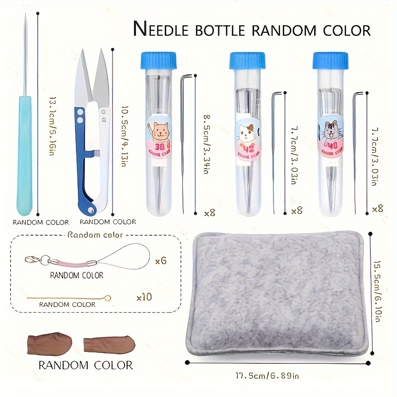 Felting Needles Complete Needle Felting Kit Wool Needle - Temu