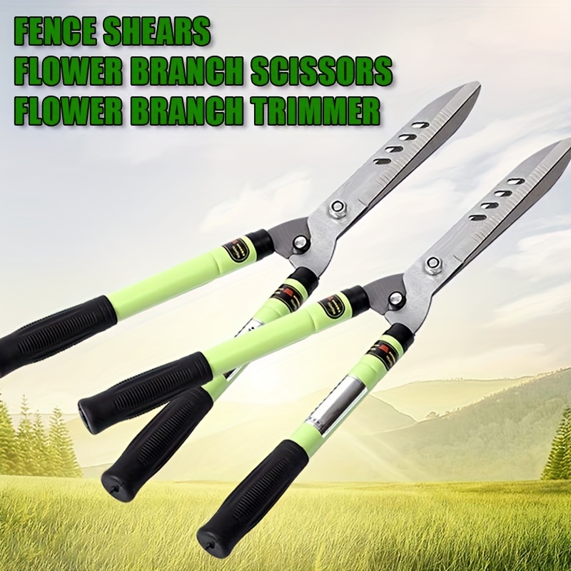 Garden Telescoping Hedge Shears Branches Extendable Trimmer