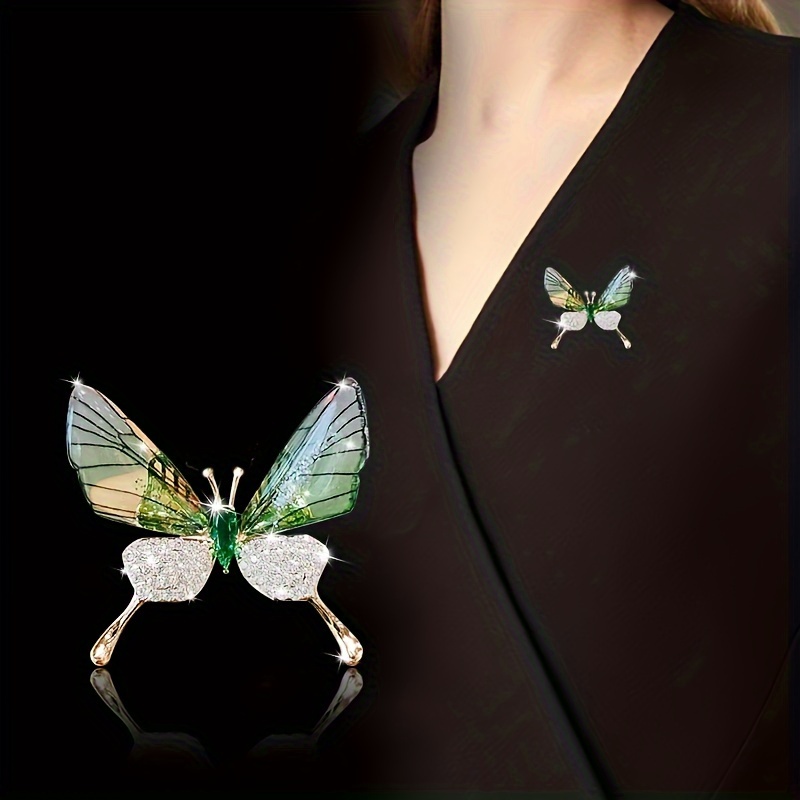 Wing Flying Shape Brooch Simple Corsage Pin For Women Girls - Temu Canada