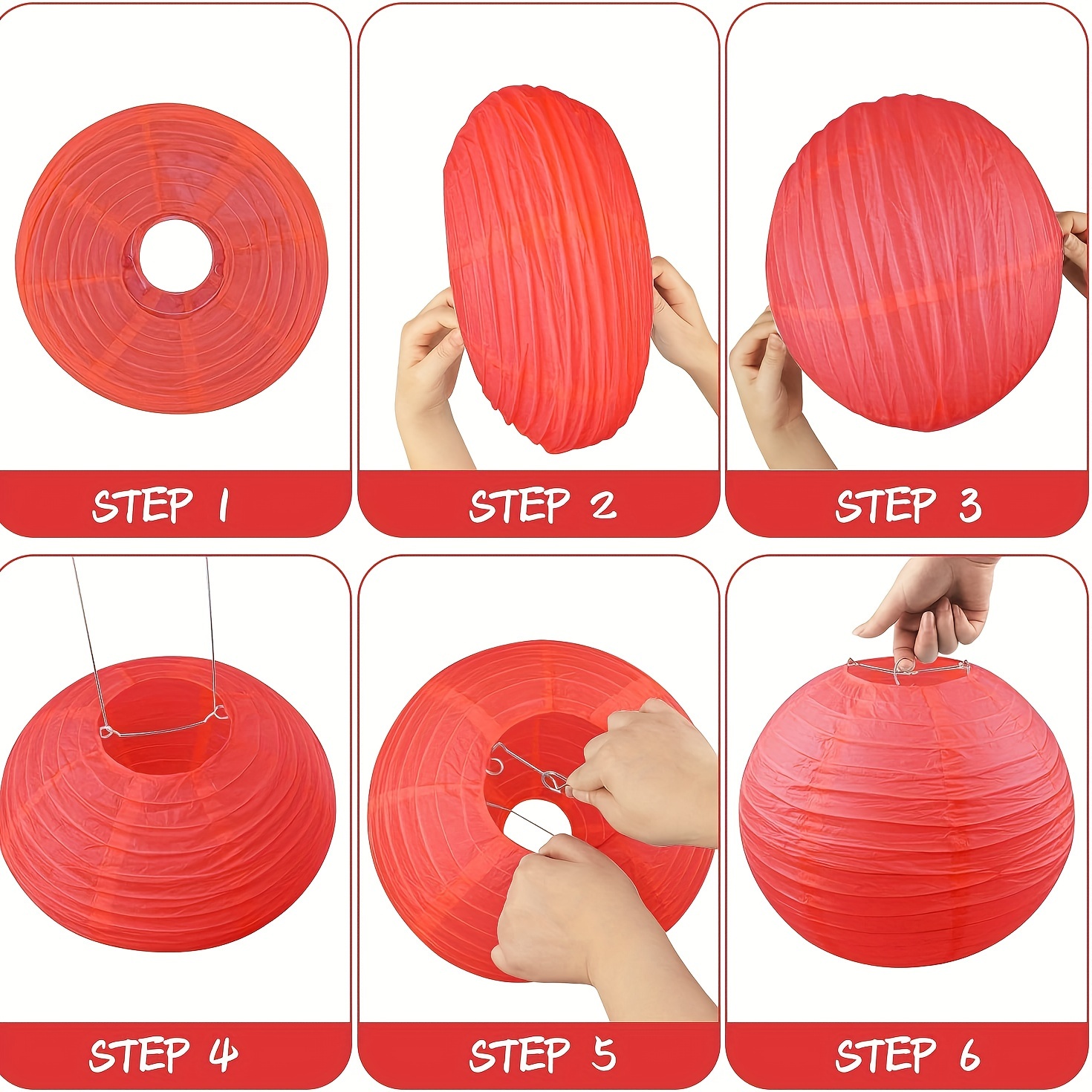 Make Paper Lanterns for the Chinese New Year, …