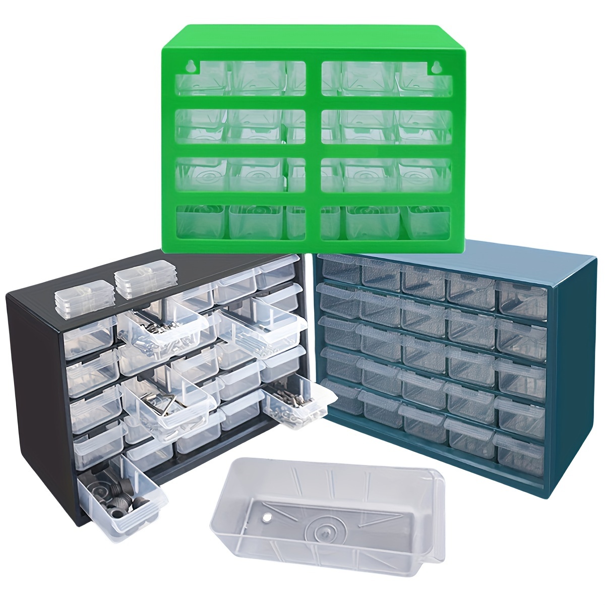 1pc Diy Parts Storage Box Tool Clear Screw Parts Box Plastic Component Box  Toolbox Plastic Tool Box, Don't Miss Great Deals
