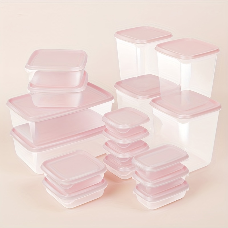 Food Storage Container With Lids Airtight, Reusable Plastic Meal Prep  Storage Kitchen Sets, Bpa Free, Leak-proof, Microwave, Freezer And  Dishwasher Safe, Kitchen Supplies - Temu