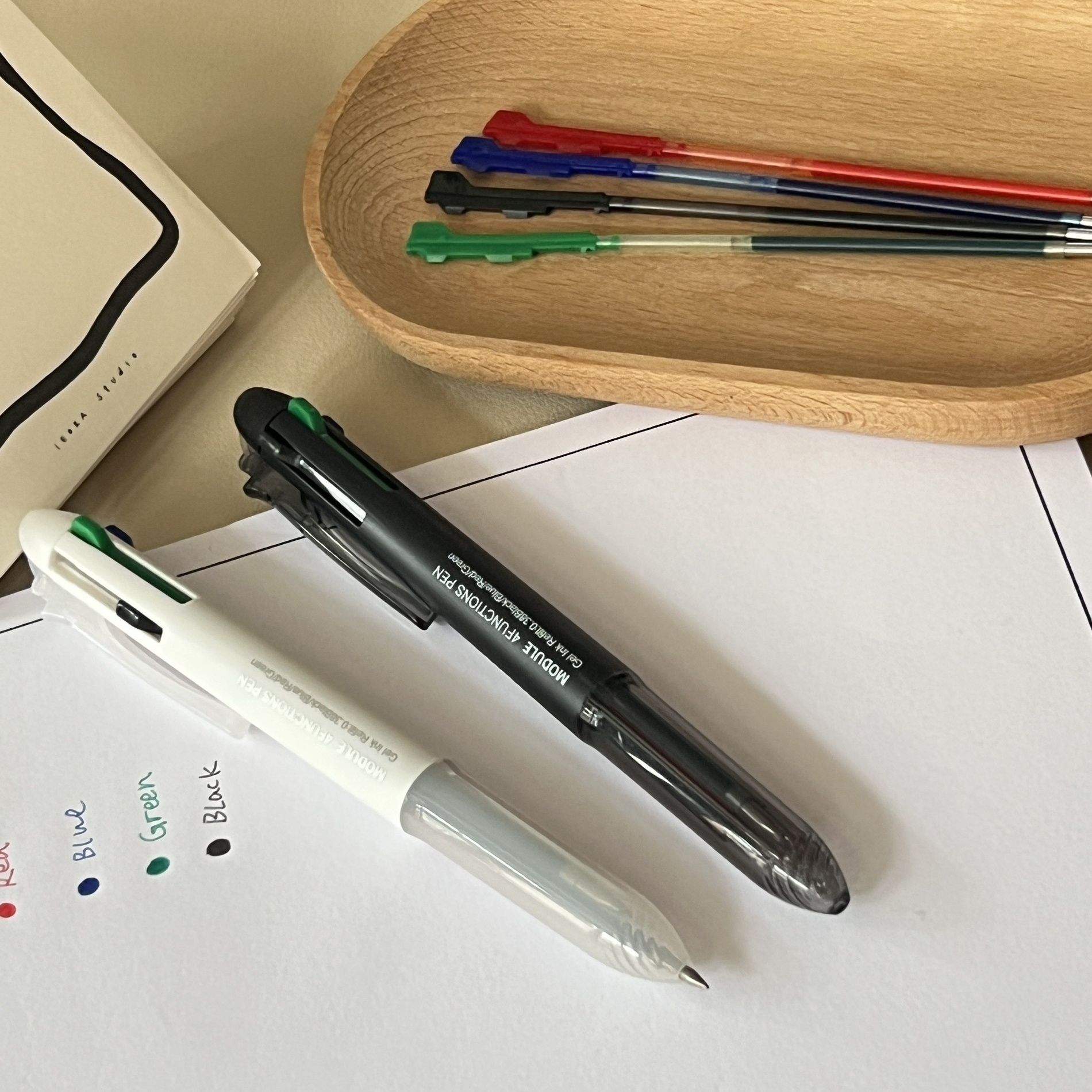 Gel Pen Sets pack of 4 Blue, Black, Red, Writing Pens for Bullet Journals,  Stationary, Penpal Writing & Much More -  Denmark