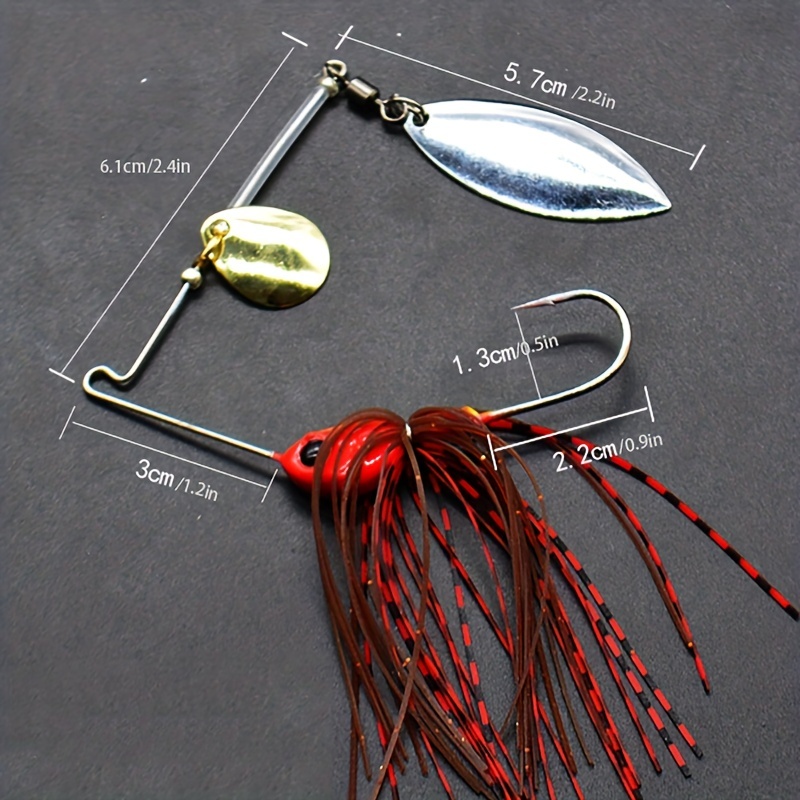 Fishing Wobblers Spinners Spoon Bait Pike Metal Sequins - Temu Australia