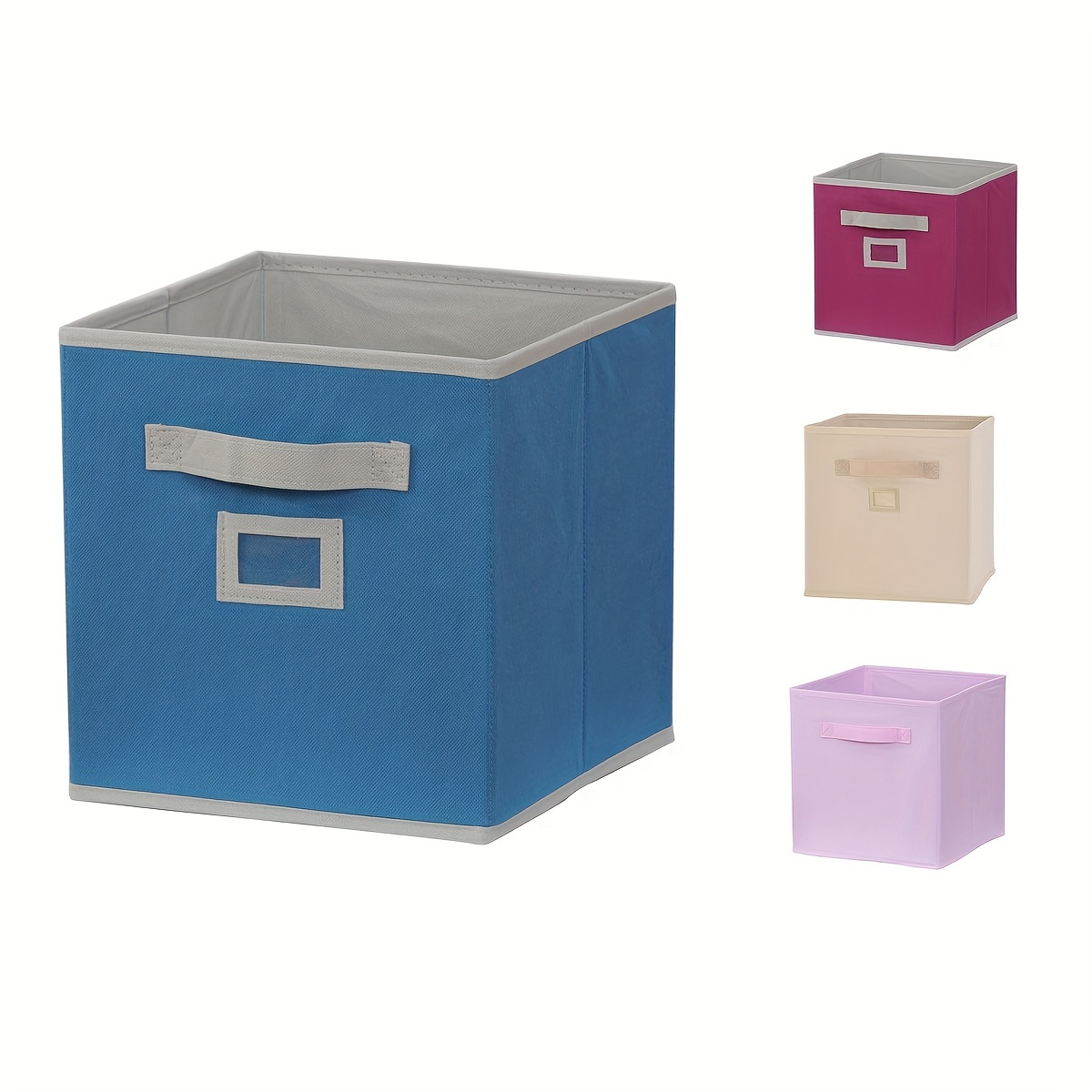 1pc Cube De Rangement Pliable Pour Vêtements Cube En Tissu - Temu