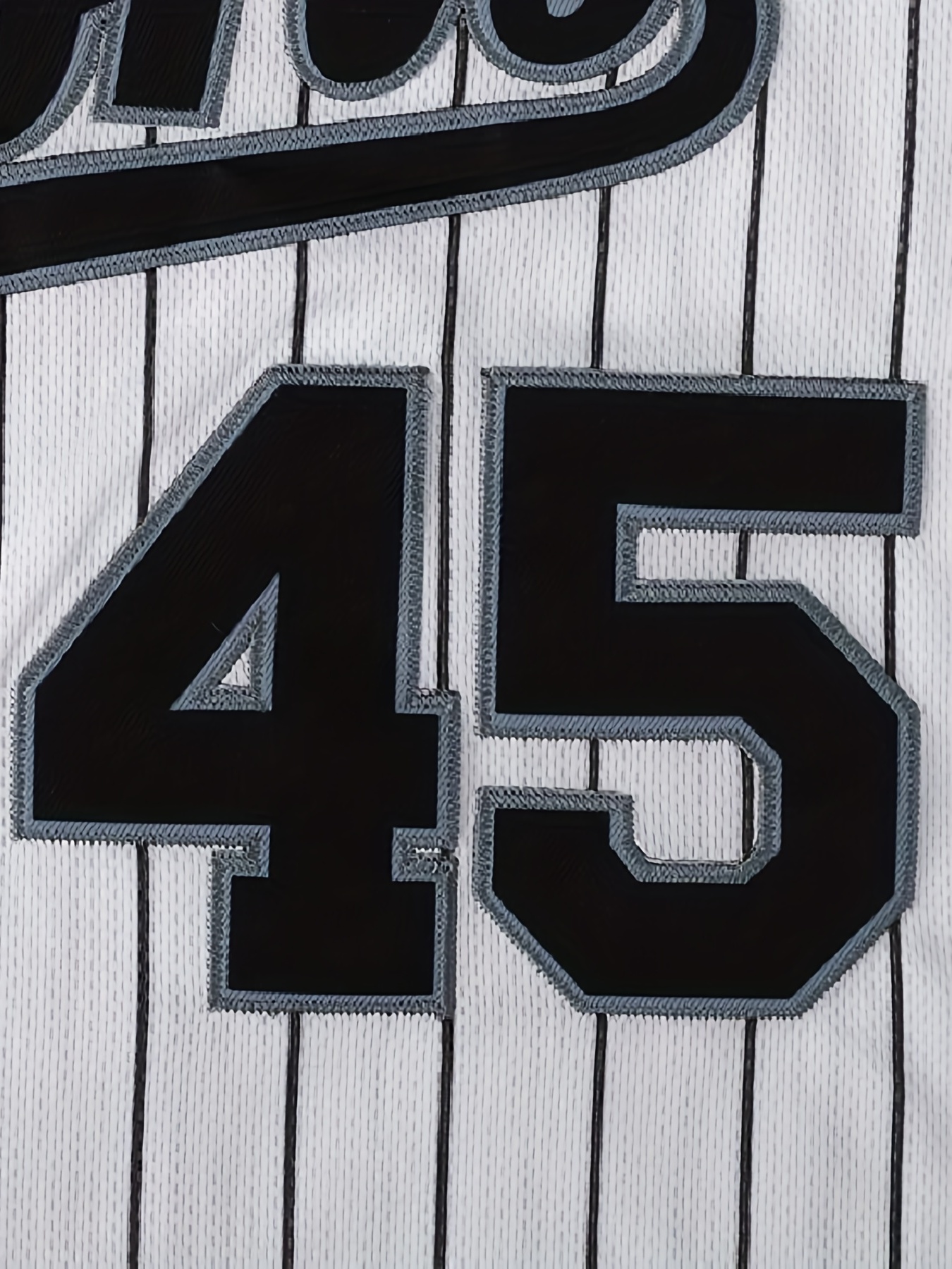 Birmingham Barons #45 Retro Jordan Baseball Jersey Stitched Black