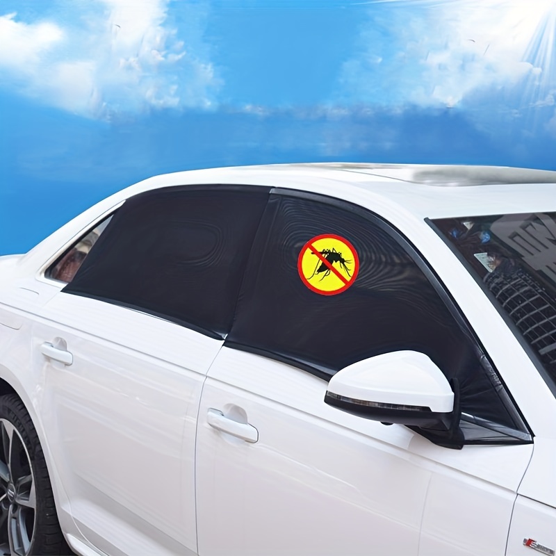 Rideau solaire anti-moustiques de voiture