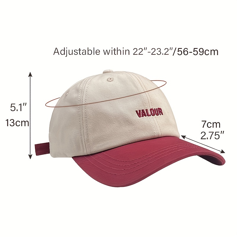 Baseball Cap Embroidered Sunshade Hat For Women And Men