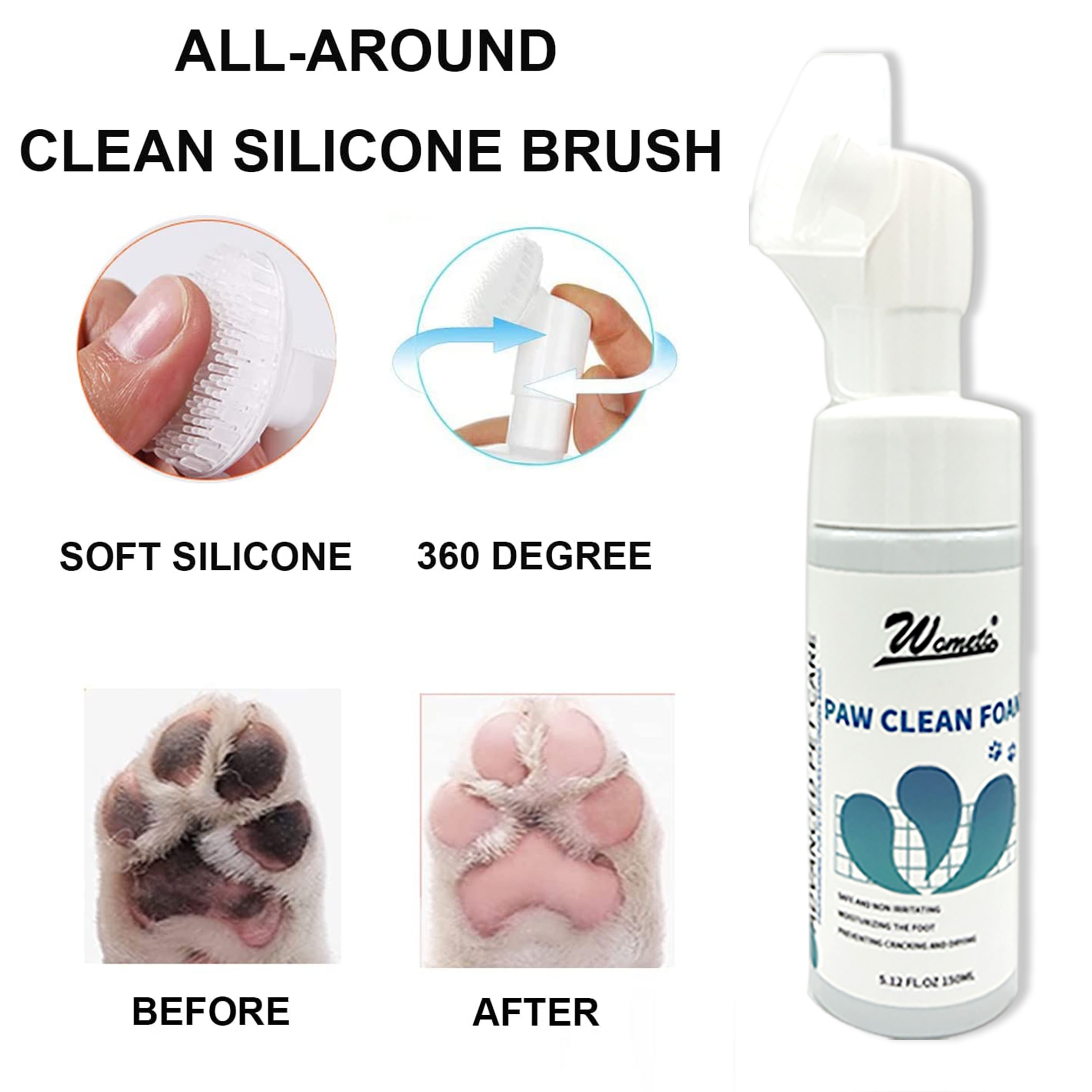 Pet Paw Deodorant Cleaner, No-rinse Waterless Shampoo Dogs And Cats Feet  Cleaning Agent - Temu