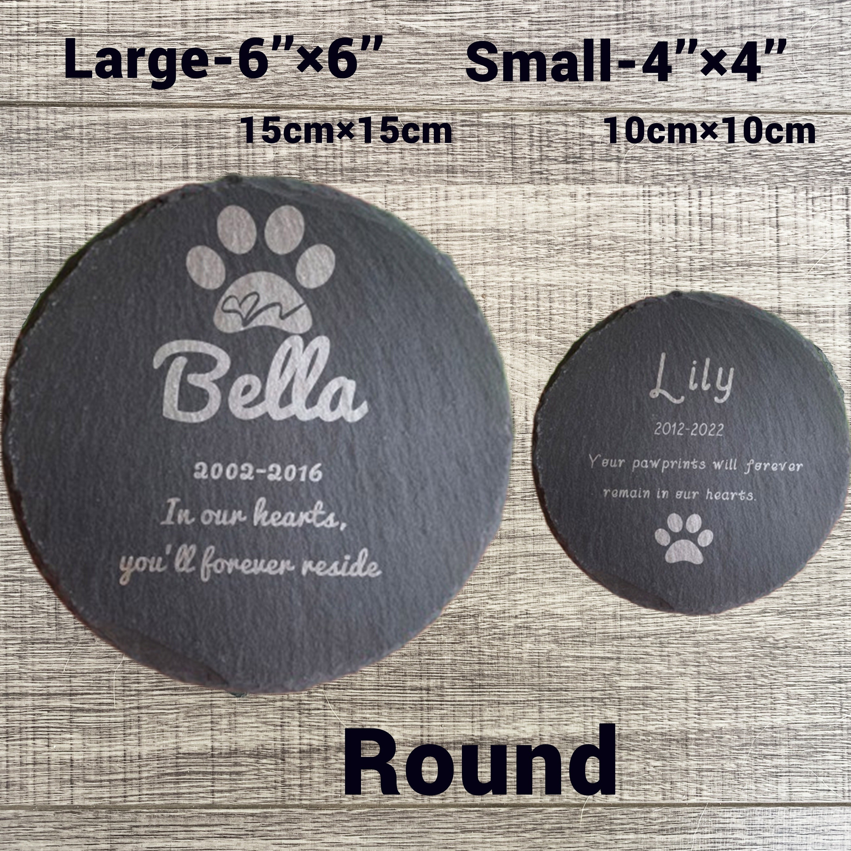 Custom Pet Memorial Stone Personalized Engrave Dog Cat - Temu