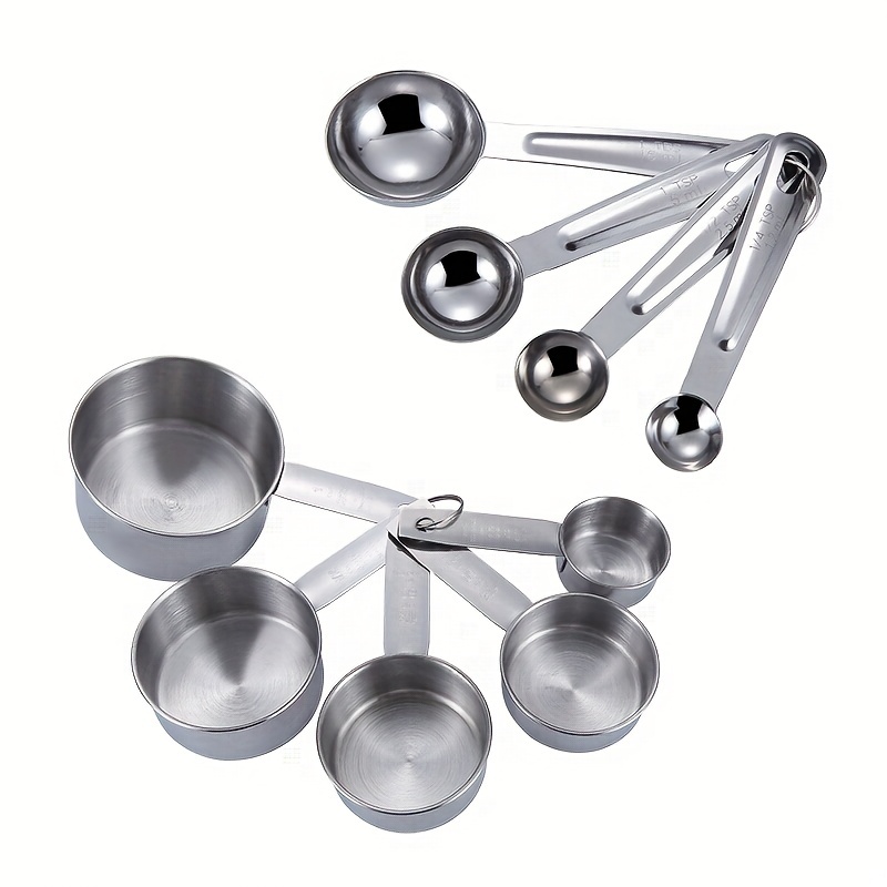 Tazas Y Cucharas Medidoras De Cocina - Temu