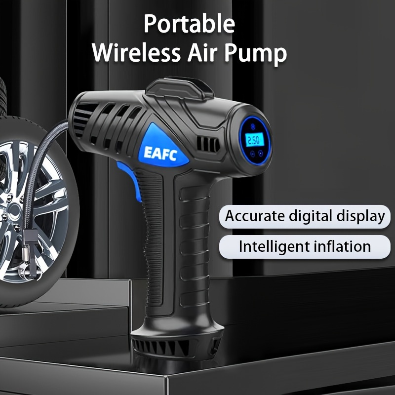 Car Handheld Wireless Inflation Pump Intelligent Digital - Temu