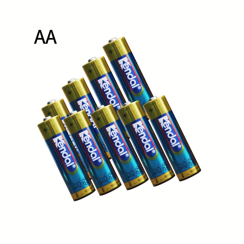 Tenergy Batería alcalina AAA de 1.5 V, pilas AAA no recargables de alto  rendimiento para relojes, controles remotos, juguetes y dispositivos