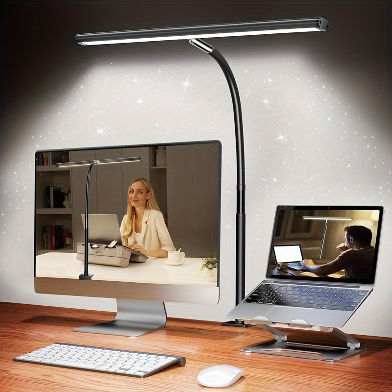 Lampe de bureau LED à gradation continue pour écran d'ordinateur - Comptoir  des Lampes