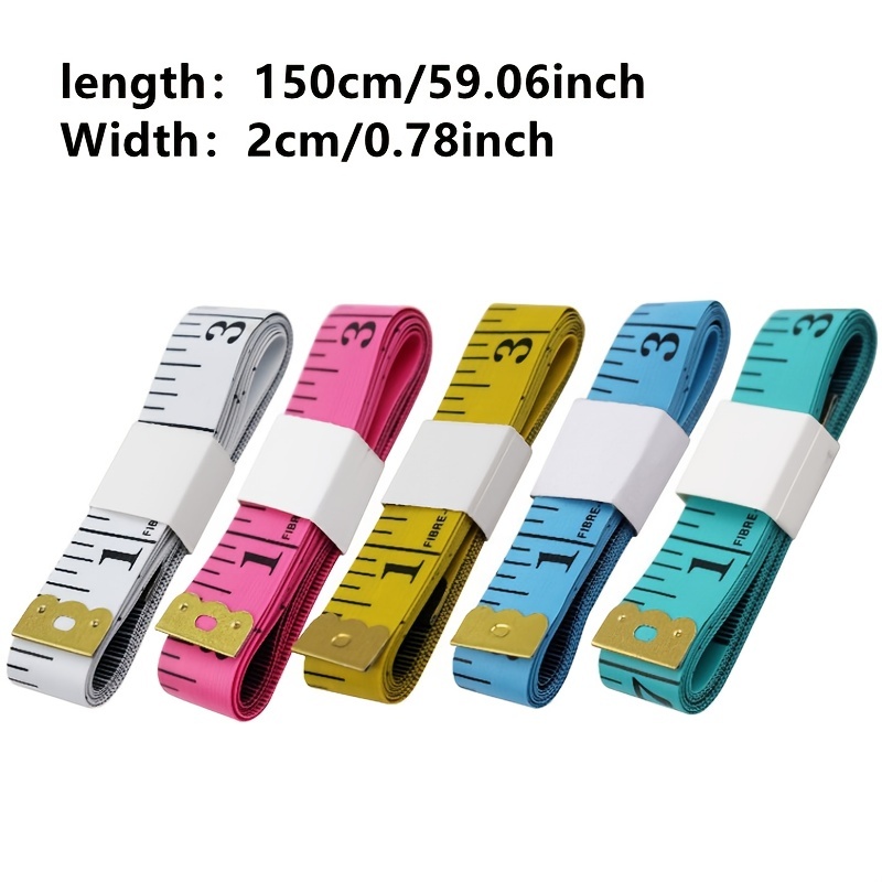 1pc 3m/120in Pvc Fiber Tape Measure Sewing Measuring Tape Soft