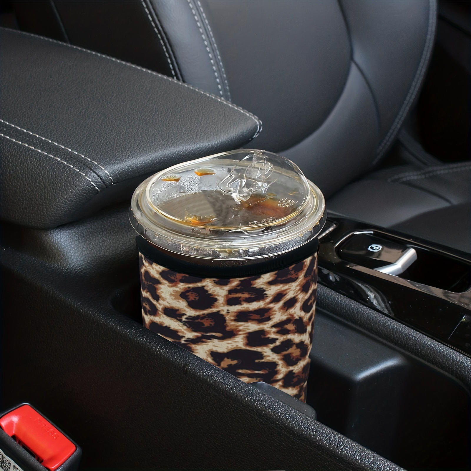 Reusable Iced Coffee Insulator Sleeves For Cold Beverages And Neoprene Cold  Coffee Cup Sleeves Cooler Cover For Coffee Cups(leopard Print) - Temu