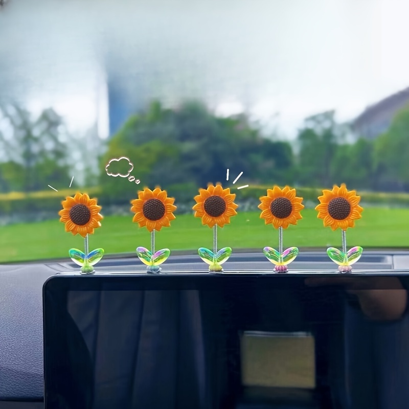 Sonnenblumen Auto Armaturenbrett Dekorationen, Armaturenbrett